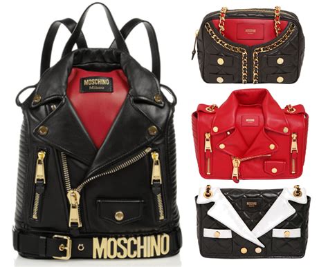 fake mochino bag that looks like a jacket|real moschino bags.